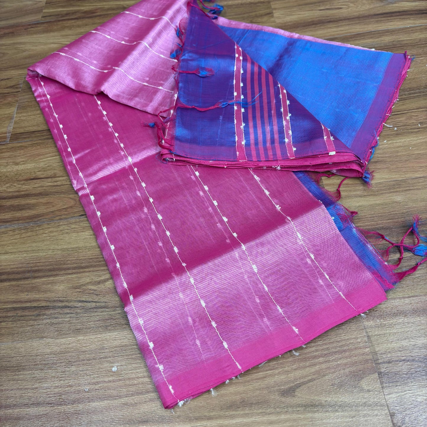 Pattu Jute Line Sarees -RS007-2