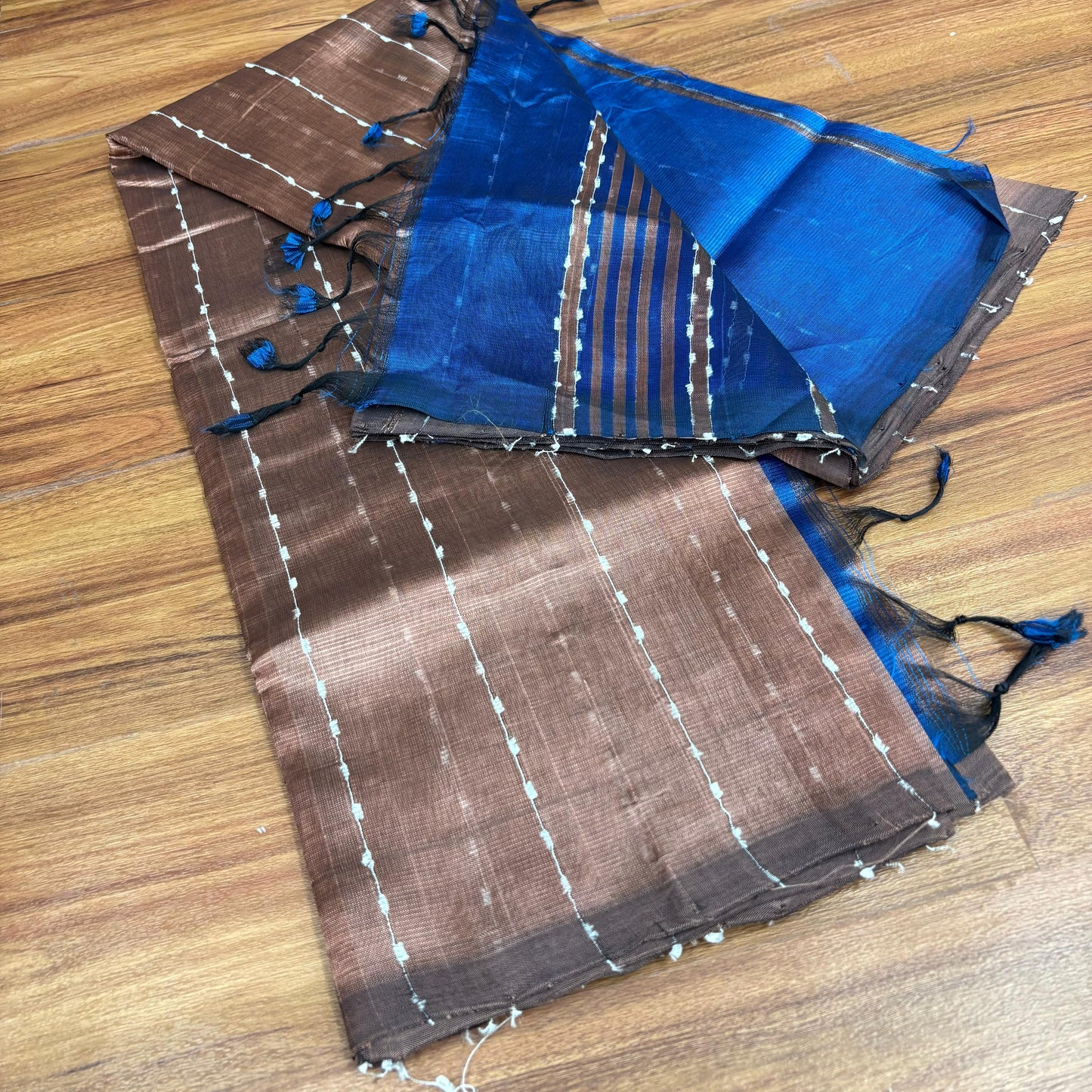 Pattu Jute Line Sarees -RS007-11