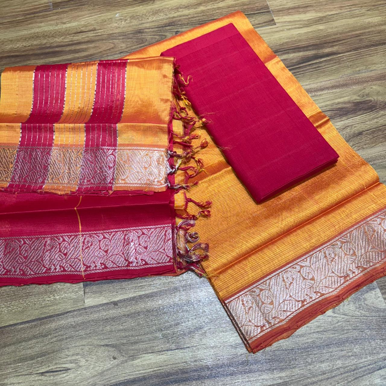 Pattu kanchi boarder dress materials -RS0018
