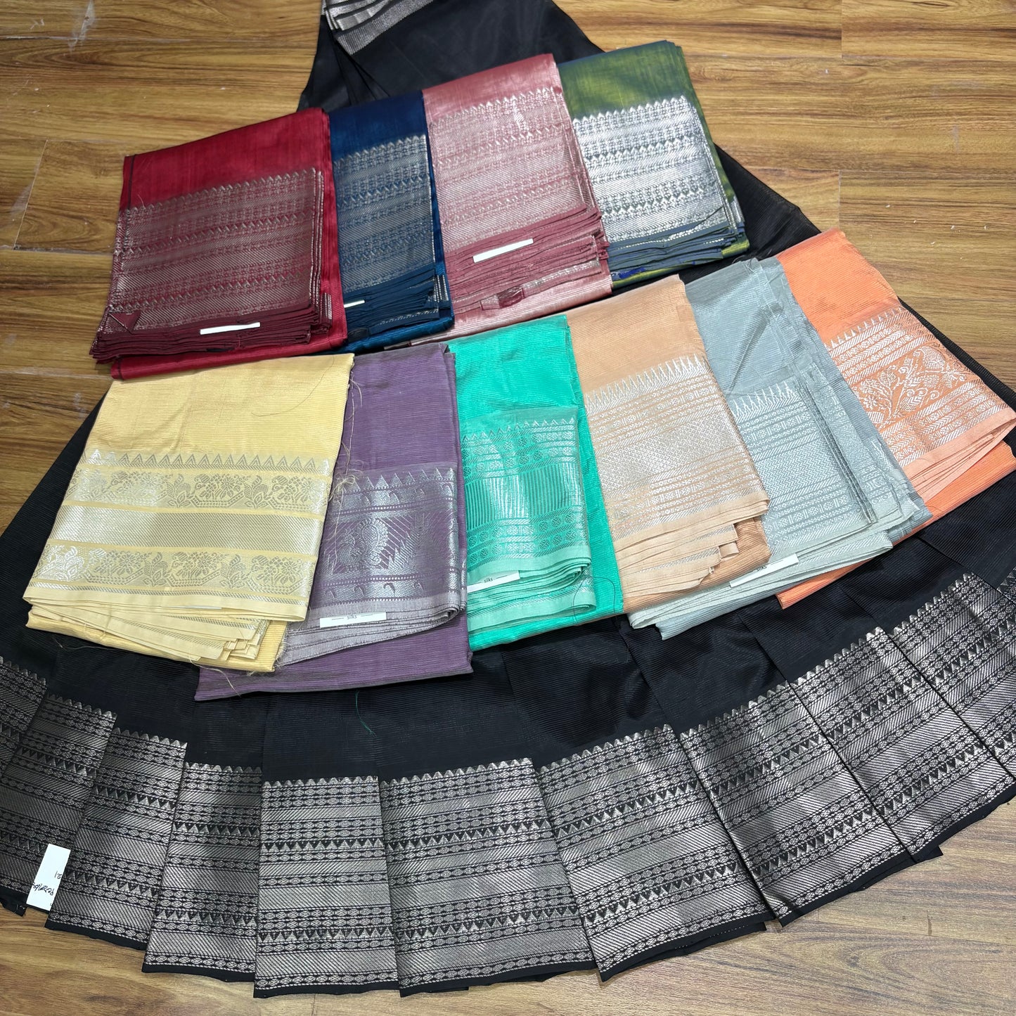 RS0021- Mangalagiri Silk Fabric Ideal for tops, kurtis, and lehengas one Meter