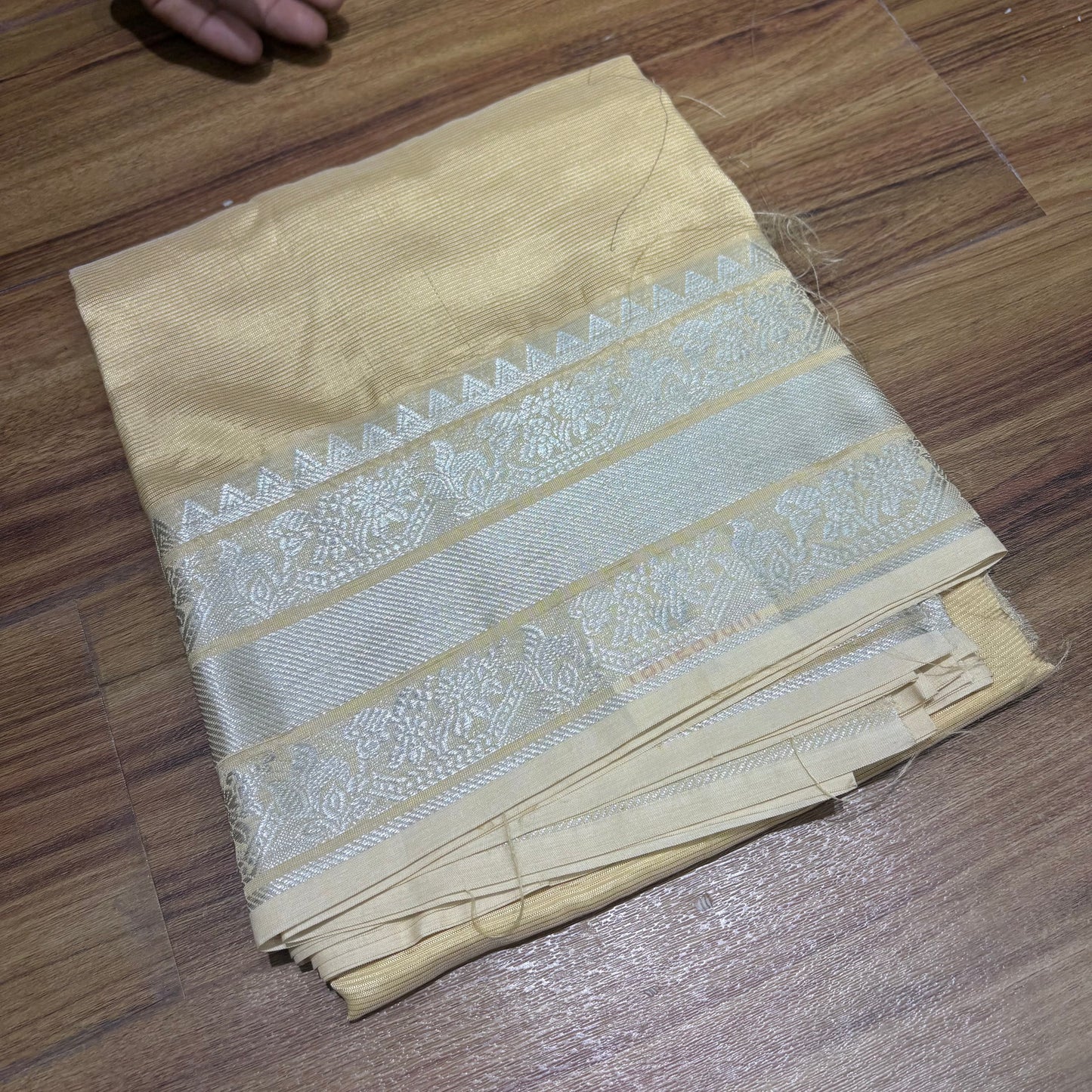 RS0021- Mangalagiri Silk Fabric Ideal for tops, kurtis, and lehengas one Meter