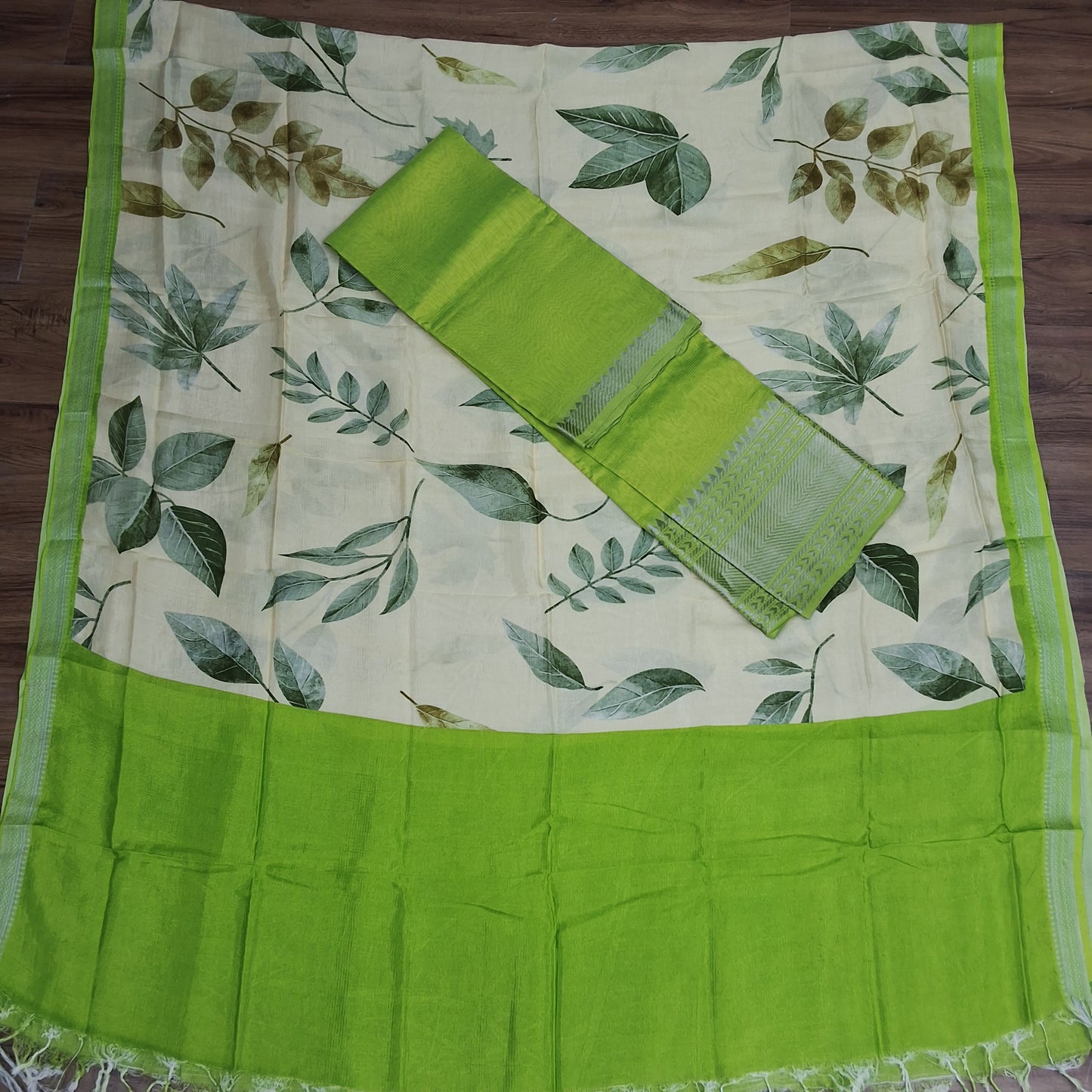 Pattu digital print dress materials -RS0015
