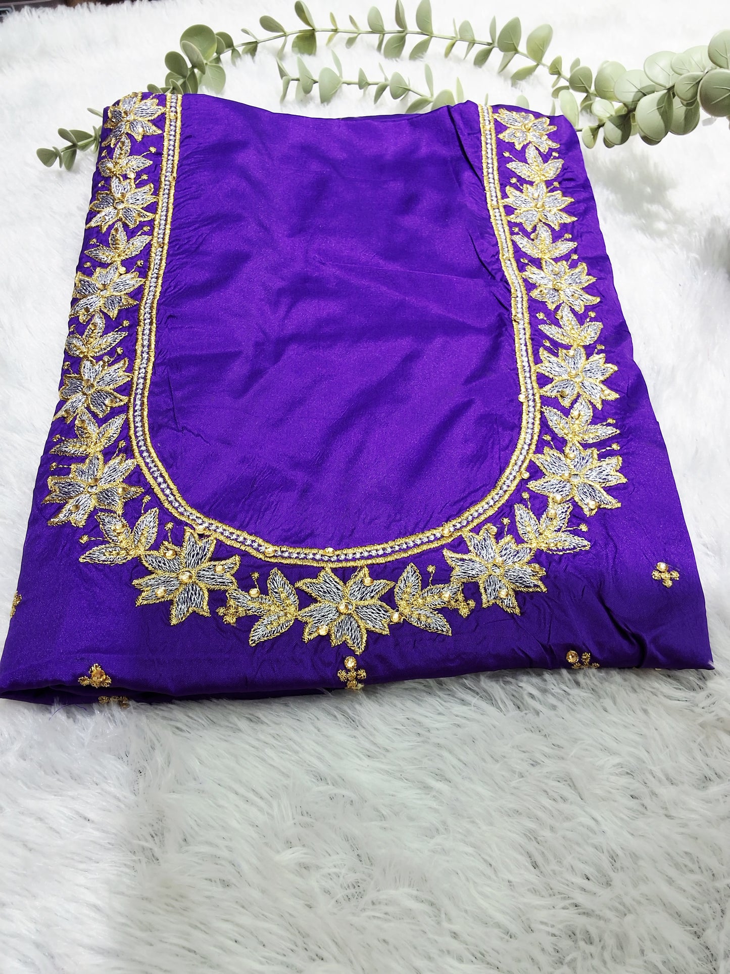 RS0044-8 computer embroidery work blouse