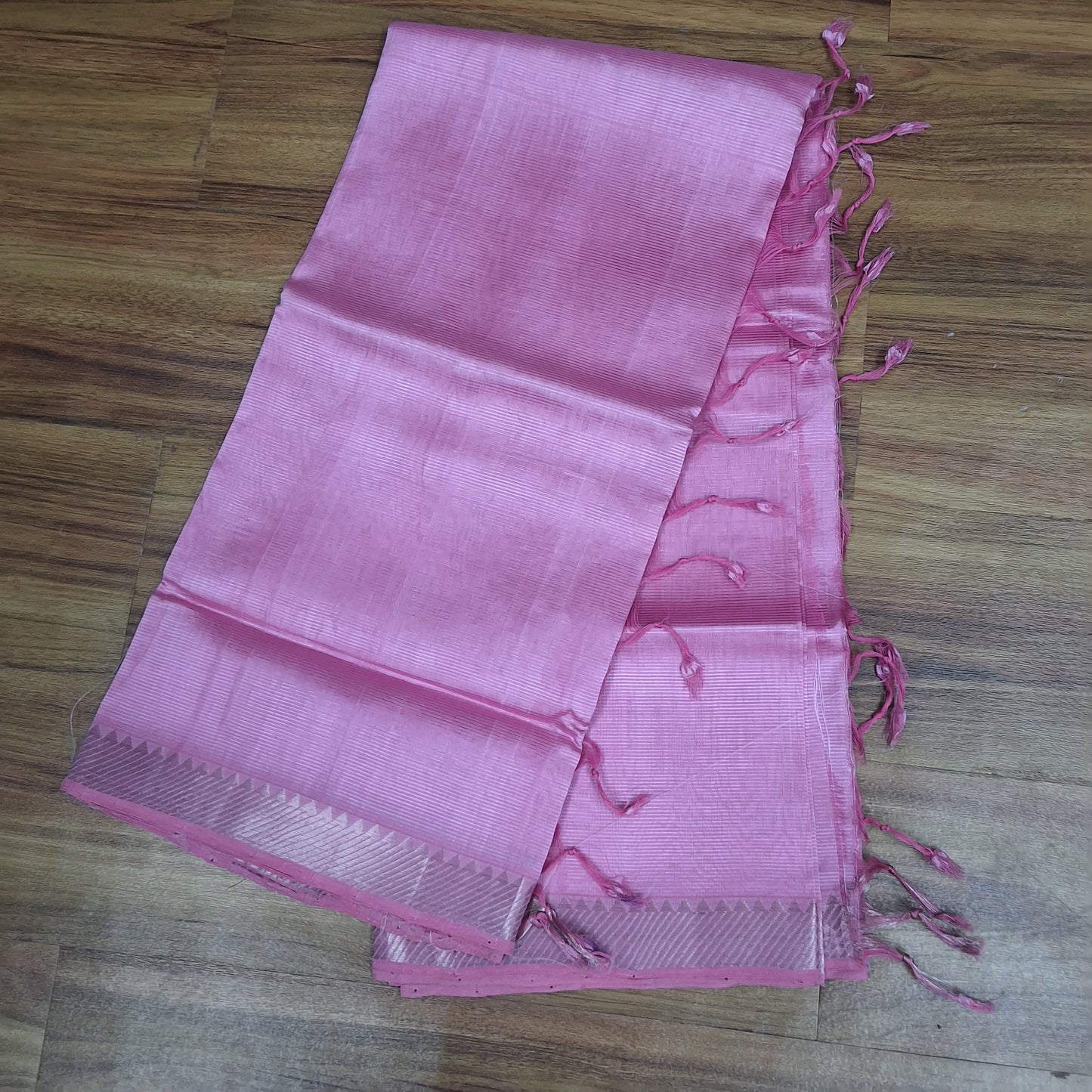 mangalagiri pattu 50 -50 boarded saree-RS0023-4