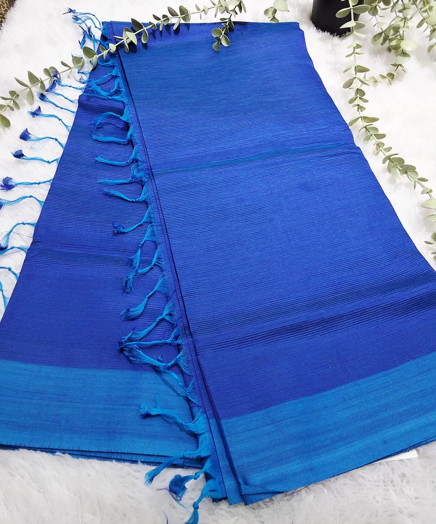 Rs0046-5 Mangalagiri pattu handloom plain sarees