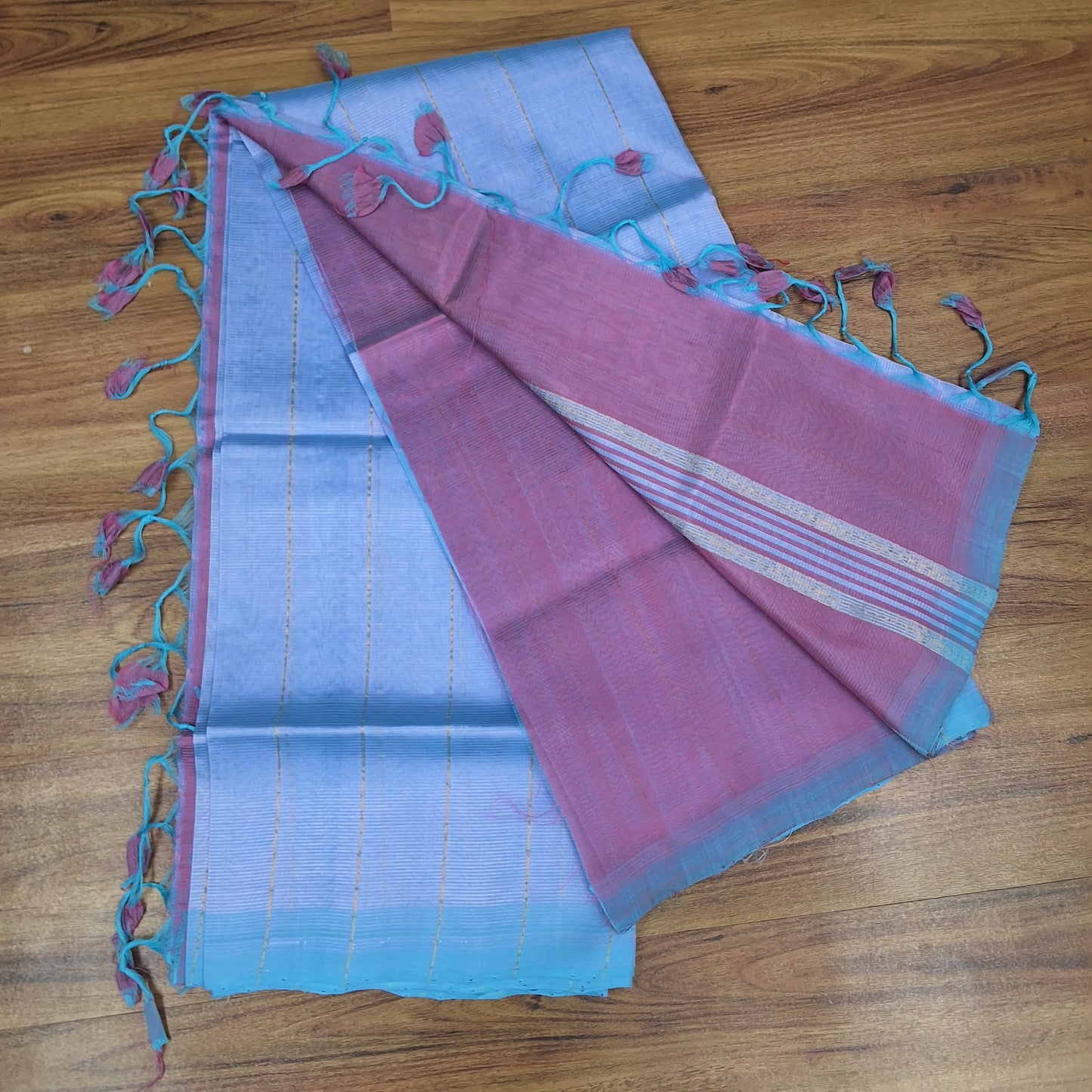 RS008-Mangalagiri handloom pattu sarees