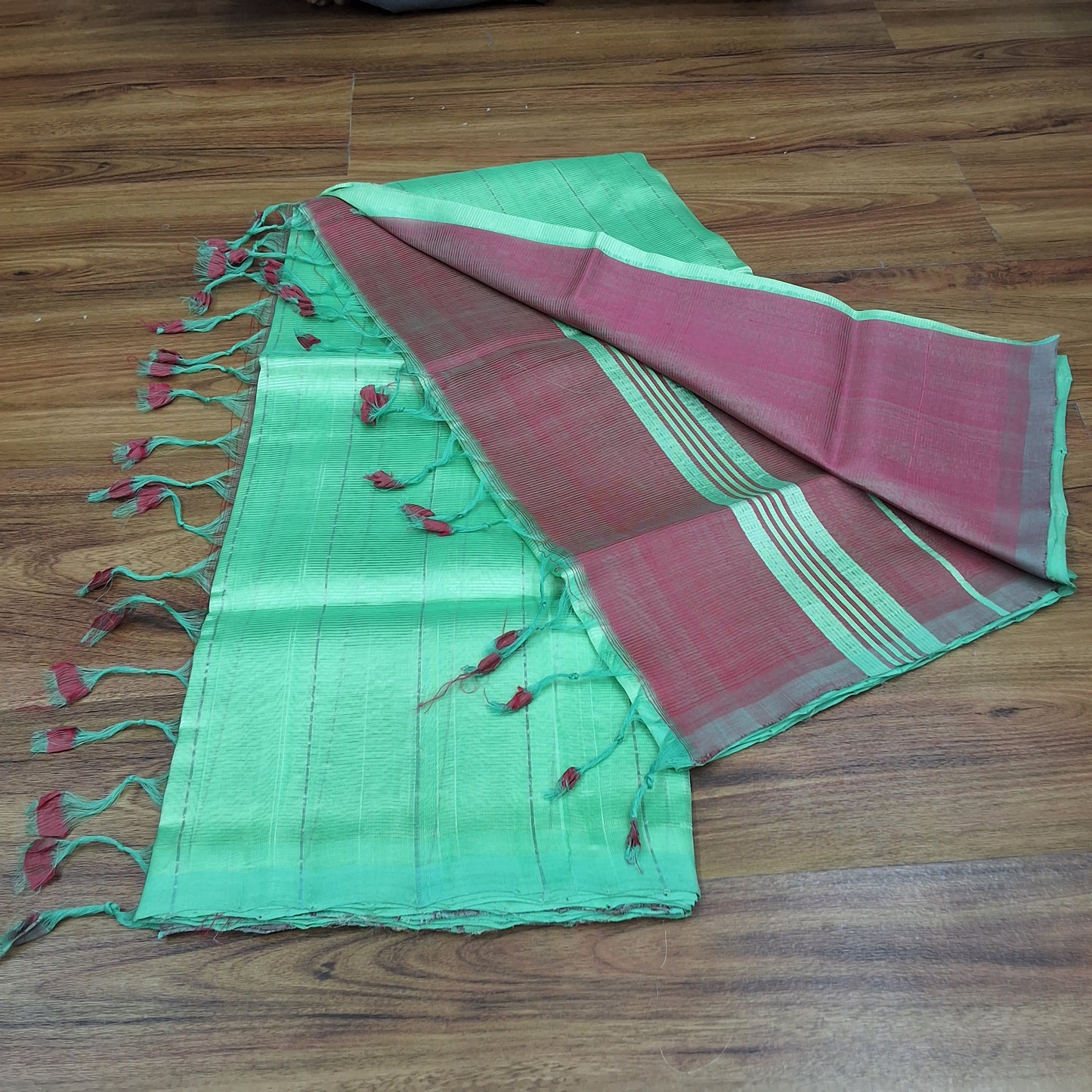 RS008-Mangalagiri handloom pattu sarees