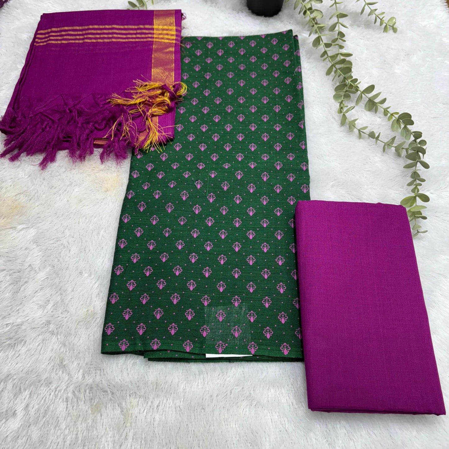RSP009-5 pure cotton dressmaterials
