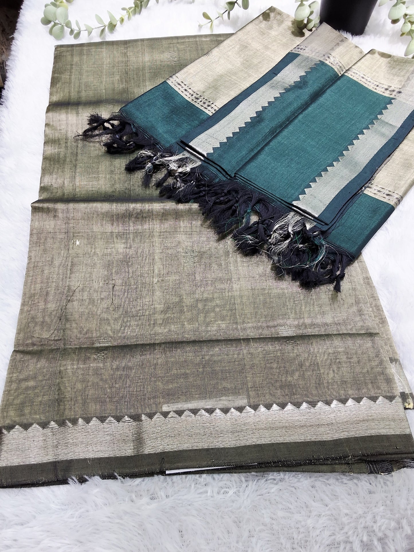 Rs0037-17 Mangalagiri pattu handloom buta dressmaterials