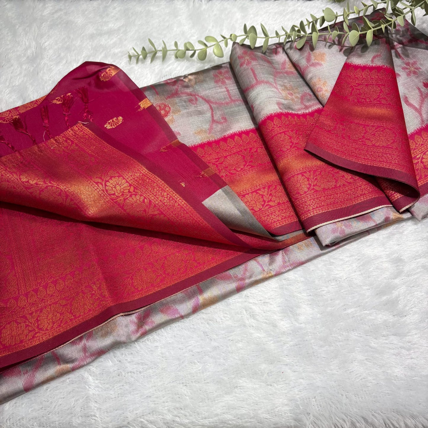 RS0043-2 semi soft Silk sarees