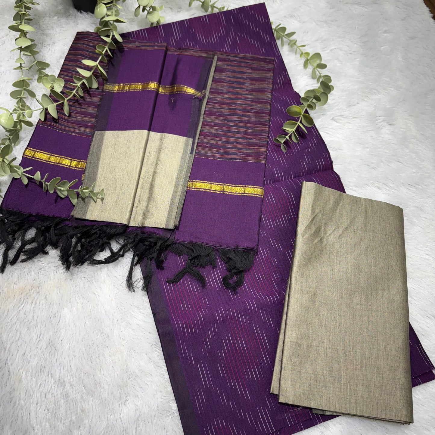 Rs0051-4 pochampalli dressmaterials