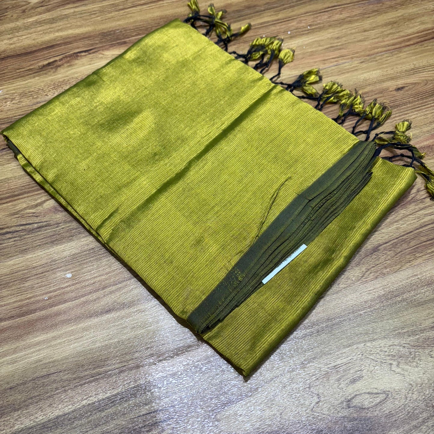 Mangalagiri Plain Silk Saree with Running Blouse - RS001