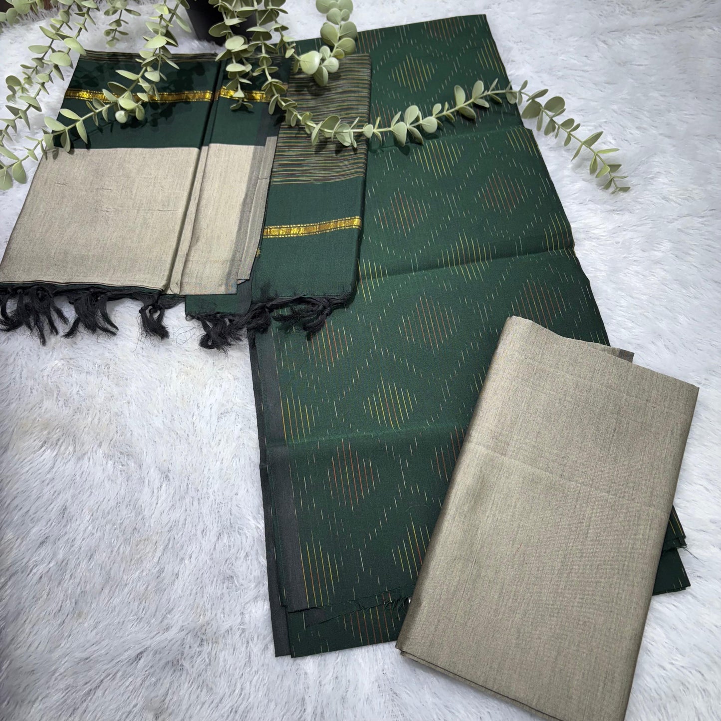 Rs0051-1 pochampalli dressmaterials