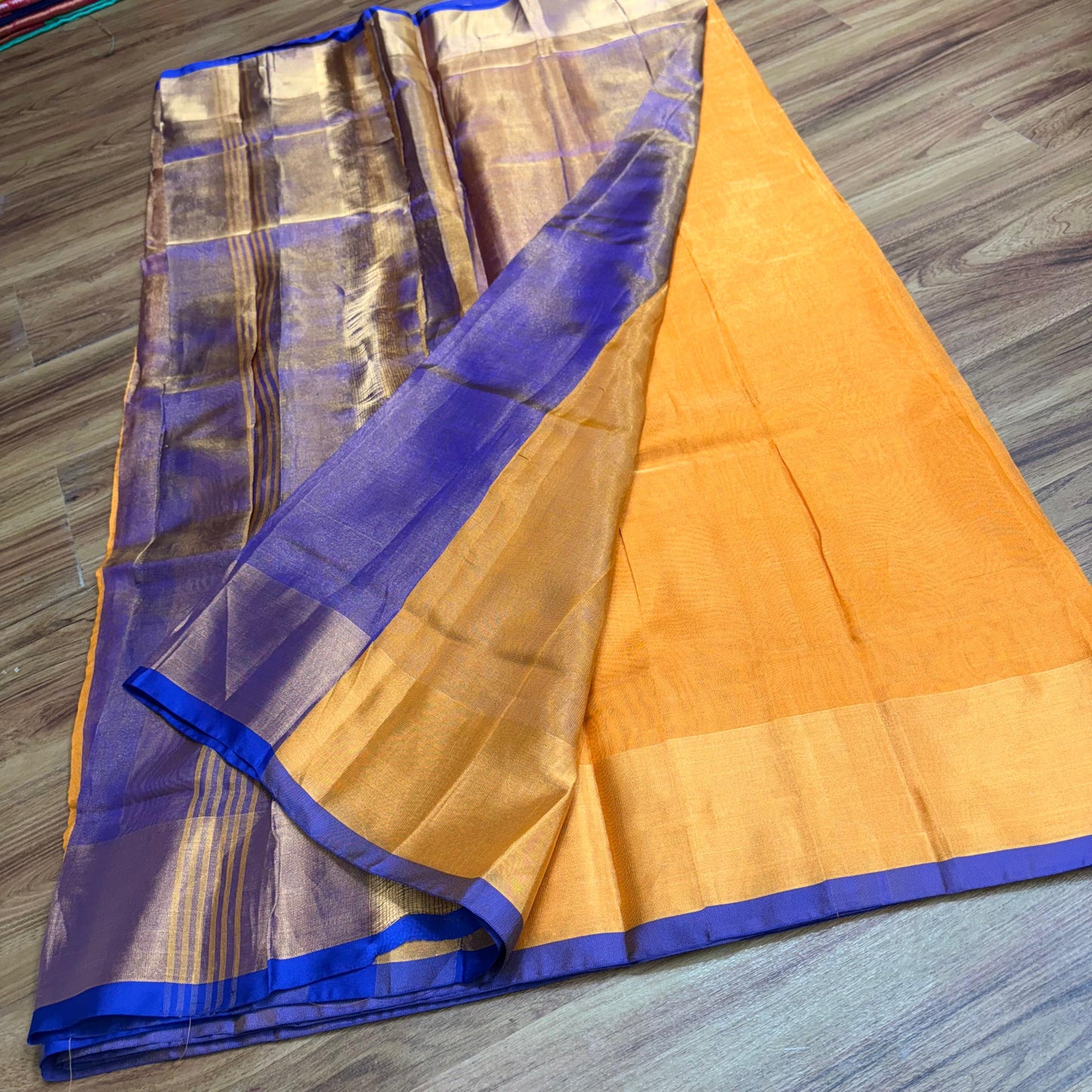 Mangalagiri pattu Tissue sarees RS0039-5