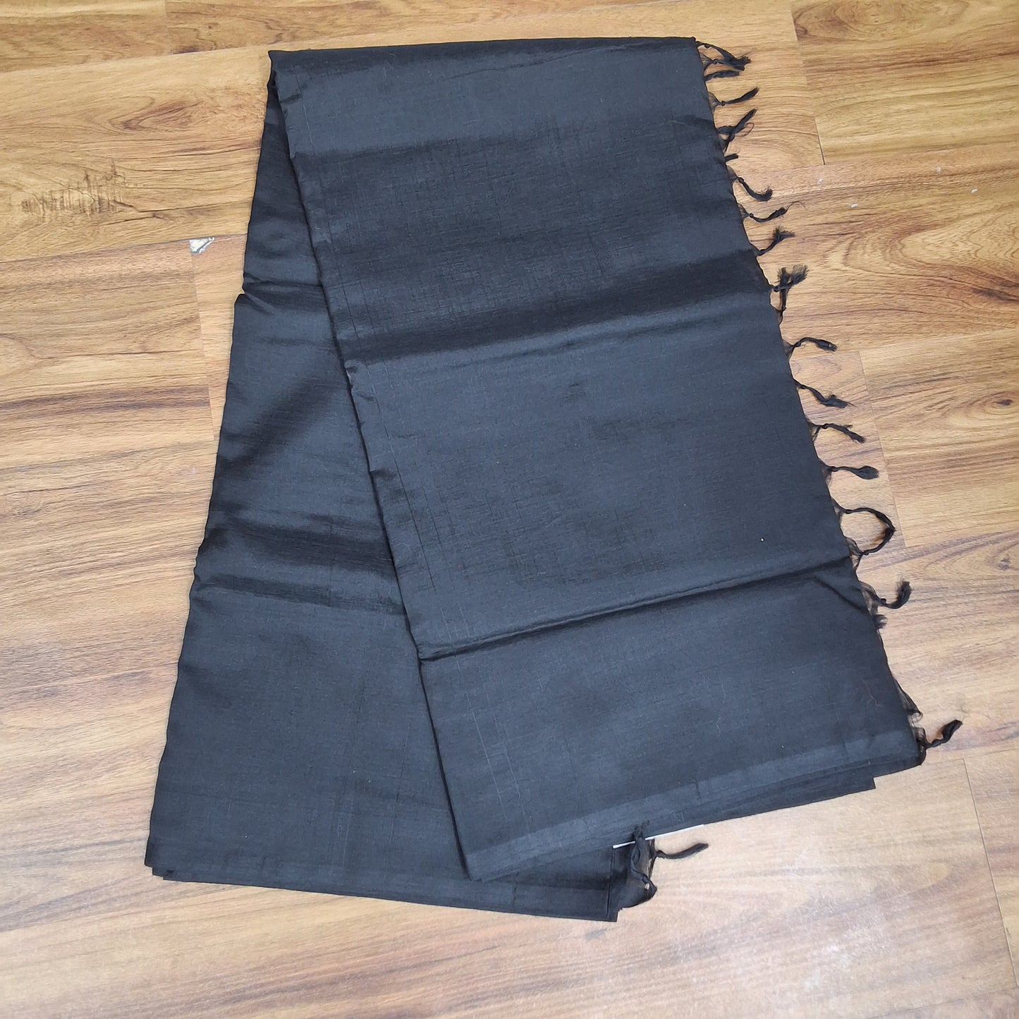 Mangalagiri Plain Silk Saree with Running Blouse - RS001-17