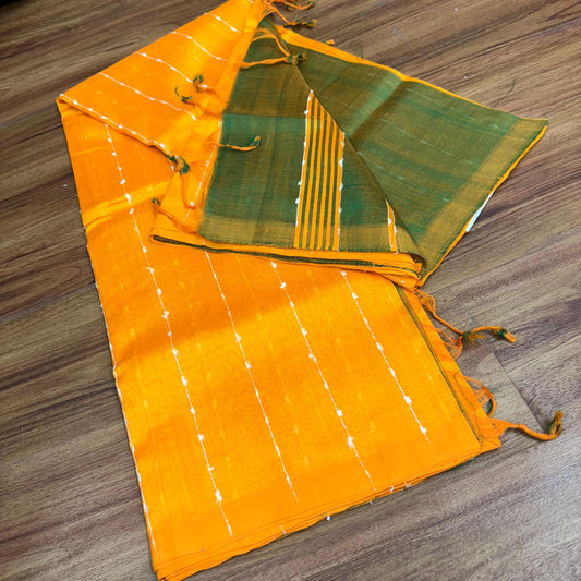 Pattu Jute Line Sarees -RS007-8
