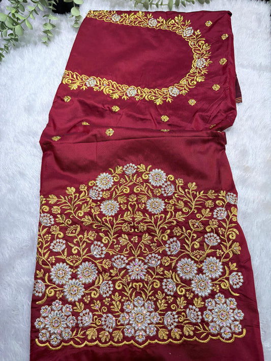 RS0072-15pattu  work blouses