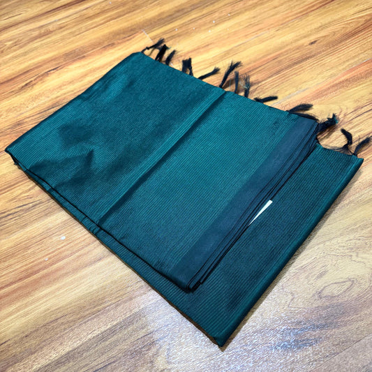 Mangalagiri Plain Silk Saree with Running Blouse - RS001-13