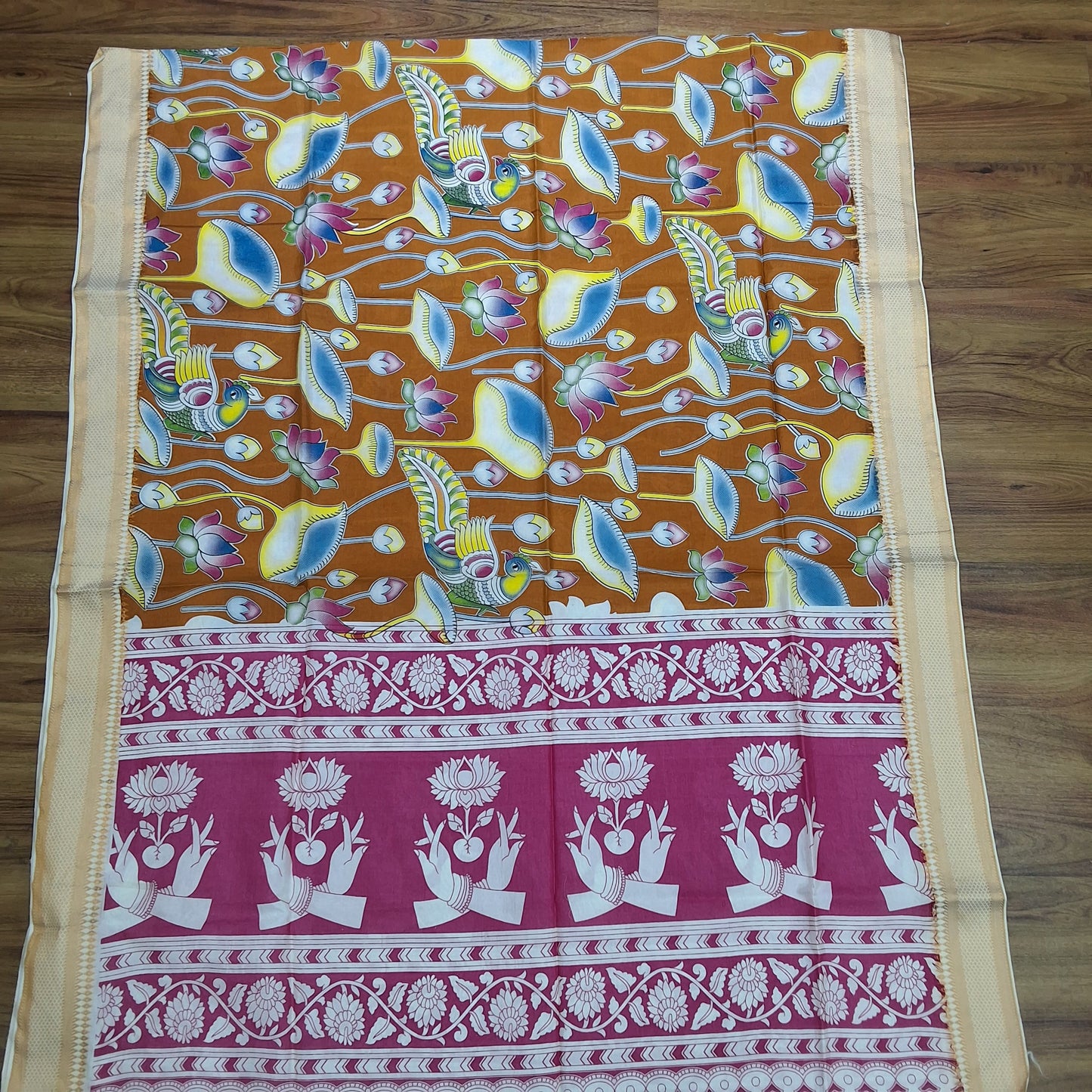 Mangalagiri digital print dupatta RS0035-4