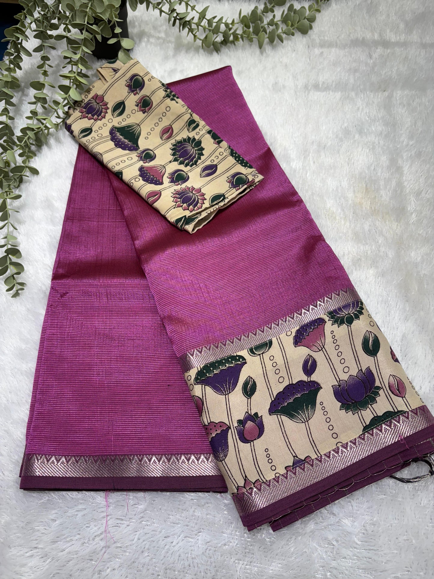 Rs0070-1 Mangalagiri pattu sarees patchwork