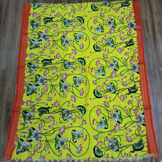 Pattu Digital Print Chunnilu RS0012-7