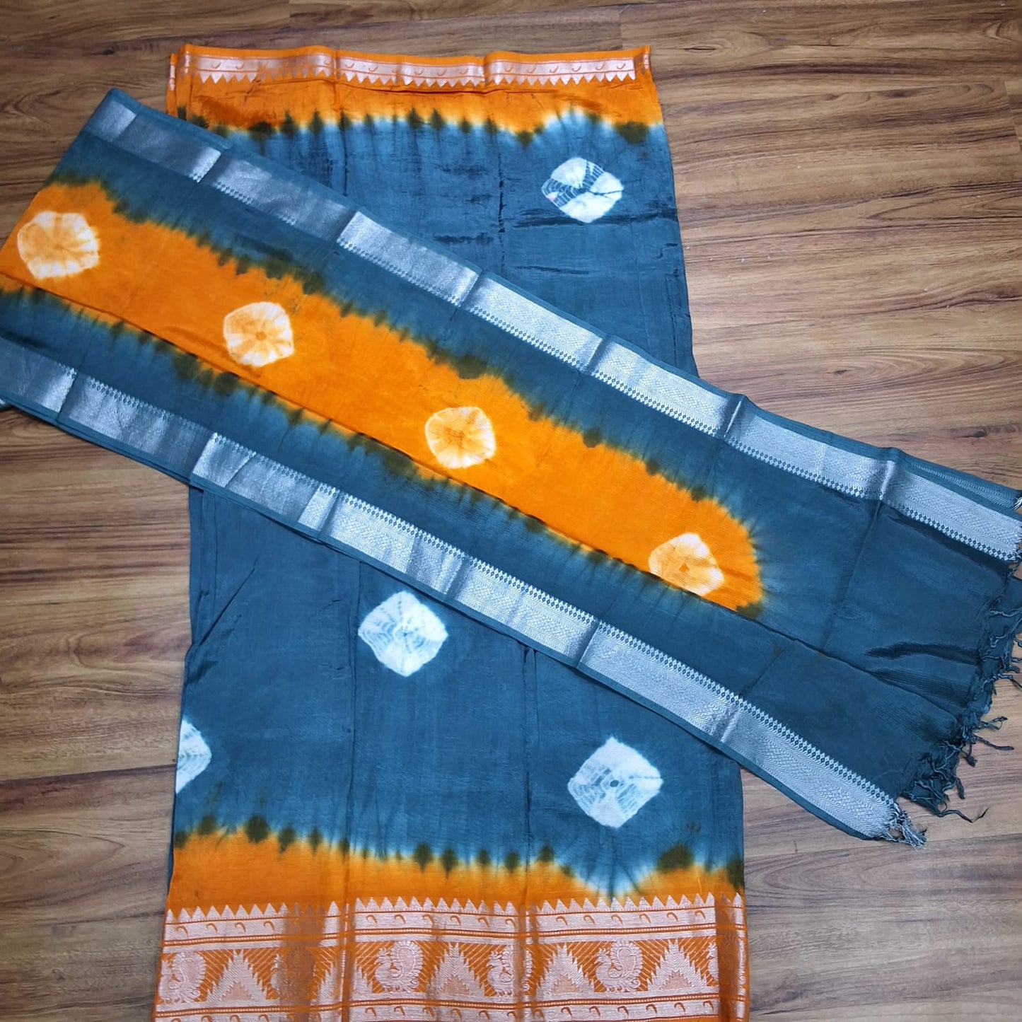 Rs0036-Sibori lehanga set