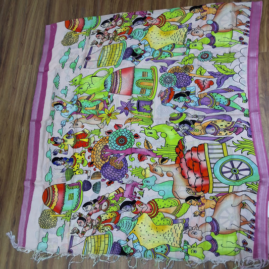 Pattu Digital Print Chunnilu RS0012-9