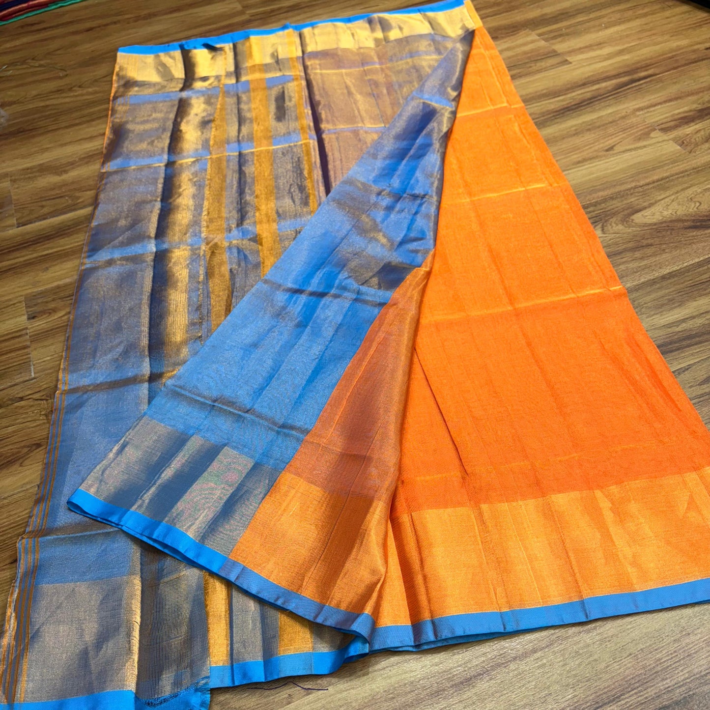 Rs0039Mangalagiri pattu Tissue sarees
