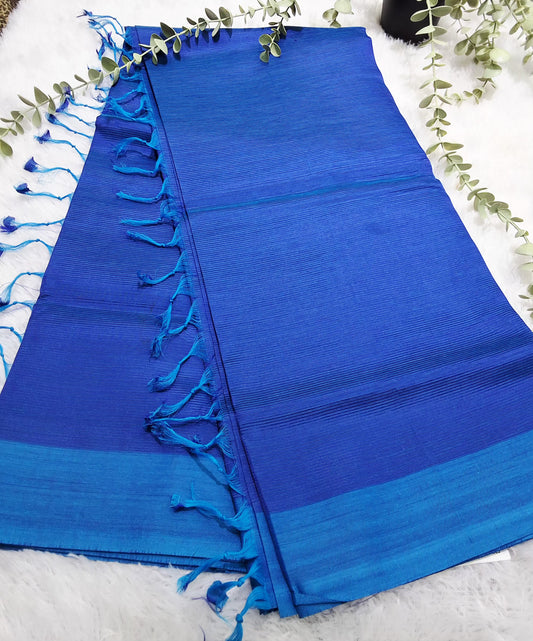 Rs0046-5 Mangalagiri pattu handloom plain sarees