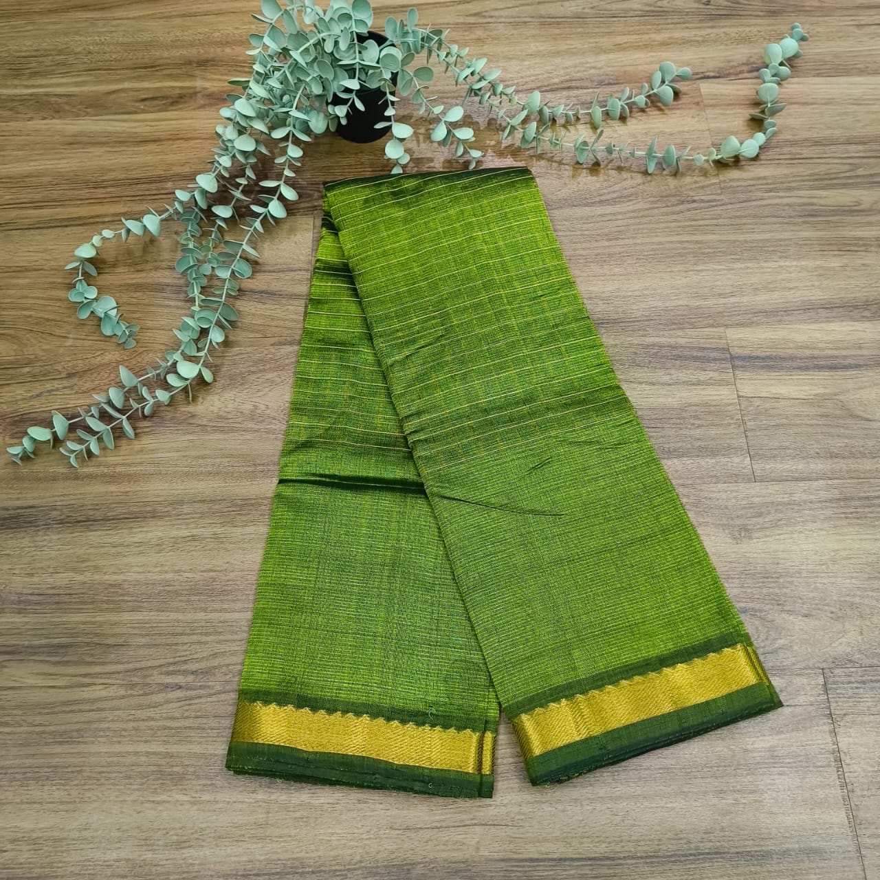 RS0050-2 Mangalagiri Middle Checks Silk Sarees