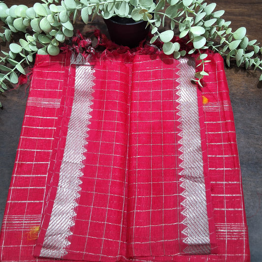 Rs0057-4-mangalgiri checks dupatta