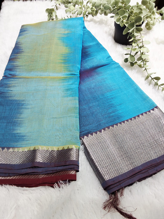 Rs005-1 -150 border pattu plain sarees