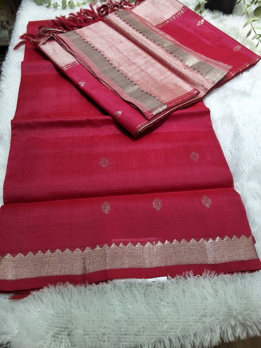 Rs0037-18 Mangalagiri pattu handloom buta dressmaterials
