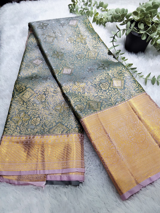 RSB001-3  Kanchivaram soft pattu