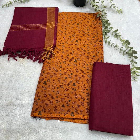 RSP009-1 pure cotton  dressmaterials