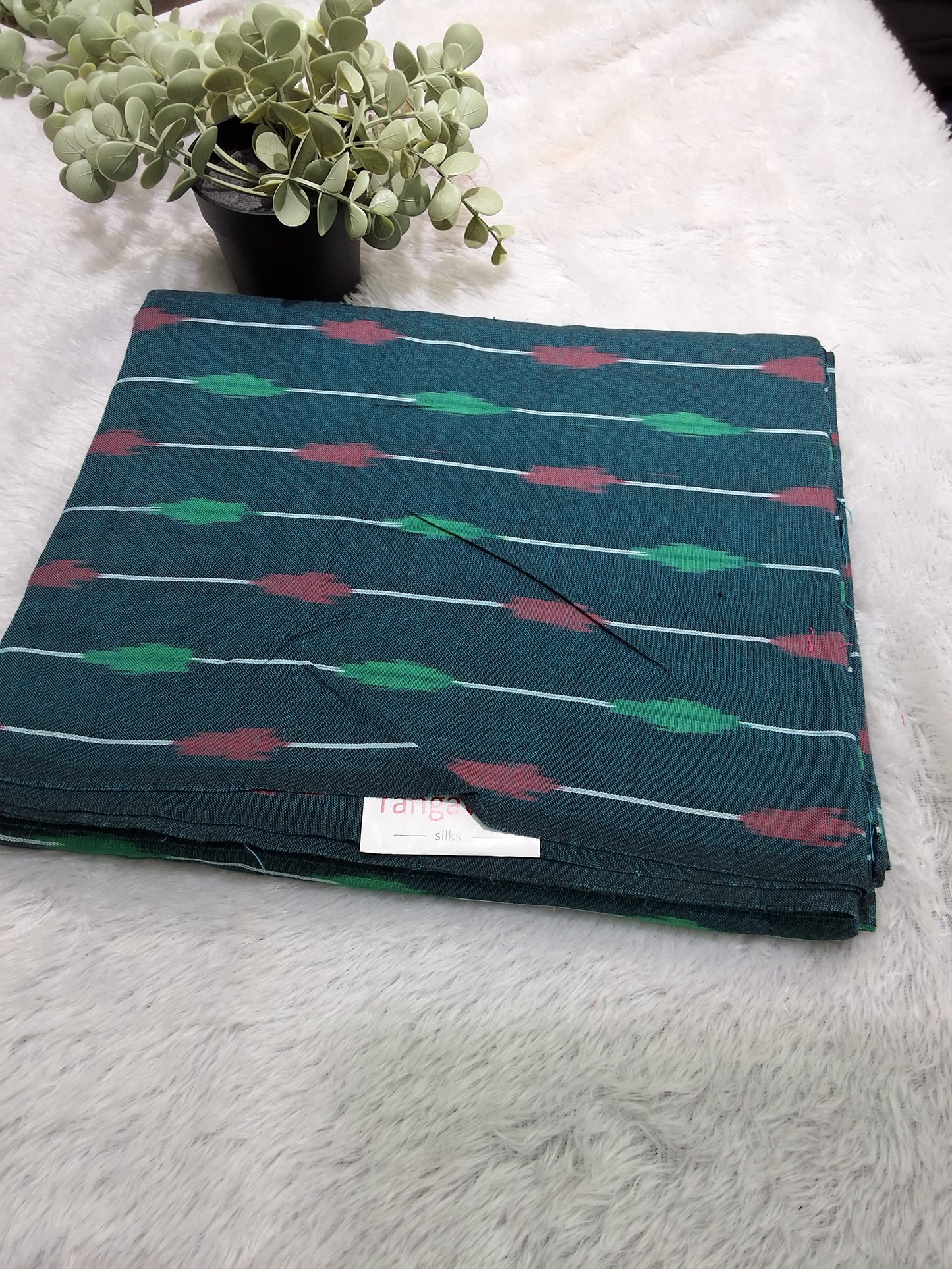 Rs0035-5 Ikkath cotton fabric per mtr