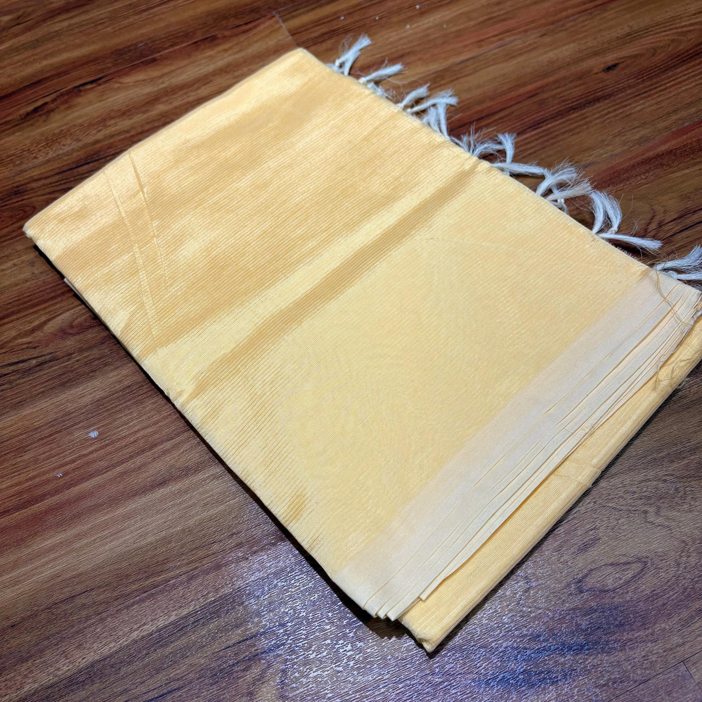 Mangalagiri Plain Silk Saree with Running Blouse - RS001-15